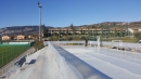 poliurea a spruzzo per rivestimento tribune stadio loc. Garda -Vr-