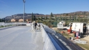 poliurea a spruzzo per rivestimento tribune stadio loc. Garda -Vr-