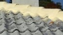Poliuretano a spruzzo per isolamento copertura in tegola con rivestimento in poliurea